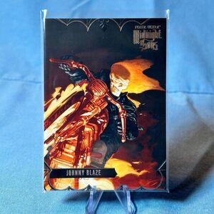 Marvel Fleer Midnight Sons Johnny Blaze Card